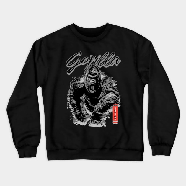 Gorilla Royalty Crewneck Sweatshirt by X-Territory